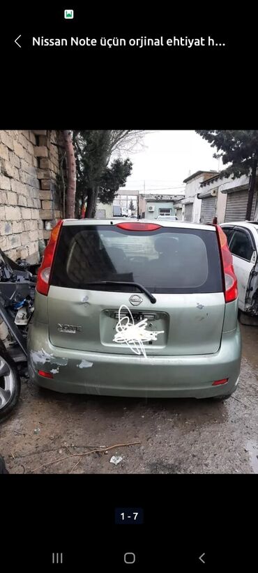 sedan avtomobil: Nissan Note Teana J31 Tida Mikra Sentra Sunny üçün orjinal ehtiyat