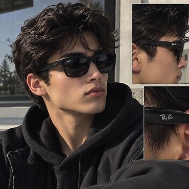 угадок: Солнцезащитные очки Ray‑Ban - Классическая прямоугольная форма оправы — 1