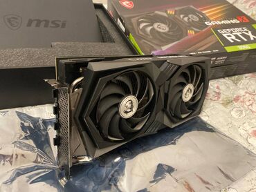Kompüter ehtiyyat hissələri: Videokart MSI GeForce RTX 3060, 12 GB, İşlənmiş