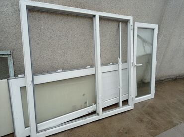продаю бу пластиковые окна: Пластиковое окно, цвет - Белый, Б/у, 140 *150, Самовывоз