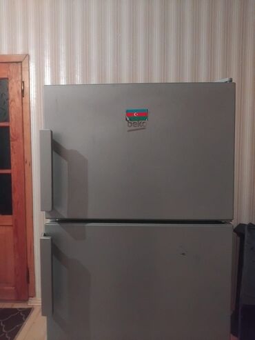 холодильник для дома: 2 двери Beko Холодильник Продажа, цвет - Серый