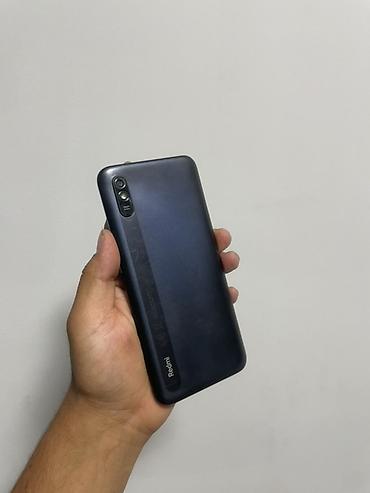 Redmi, Redmi 9A, Б/у, 32 ГБ, цвет - Черный, 2 SIM