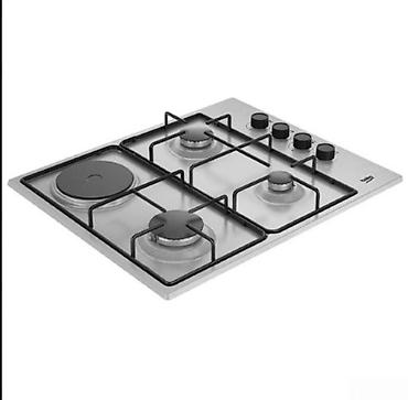 электрическая печка: Qaz plitəsi "BEKO HIGM 64123 SX" 🔹 KREDİTLƏ! Aylıq 13.97 azn ödəməklə — 1