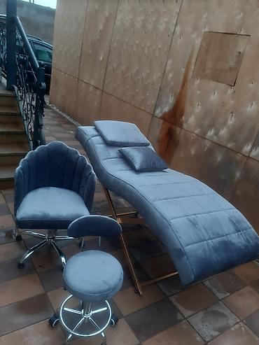 Salon, tibbi mebel: Yeni, Masaj kuşetkası, Qatlanmayan, rəng - Ağ — 3