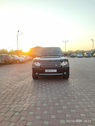 Land Rover: Range Rover L322 – 5 qapılı, qara rəngdə tam ölçülü SUV masinin mueyen — 2