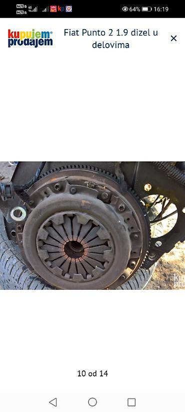 Ostalo: Fiat Punto II 1.9 JTD/dizel – u delovima Raspoloživi originalni — 10