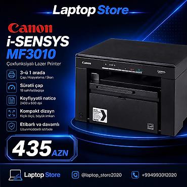 Ofis avadanlığı: 🔥 Canon i-SENSYS MF3010 – 3-ü 1 arada Lazer Printer! 🔥 📌 Çap • Skan • — 1