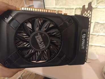 видеокарта 1050 ti: Видео карта, Колдонулган, Palit, GeForce GTX, 4 ГБ, ПК үчүн