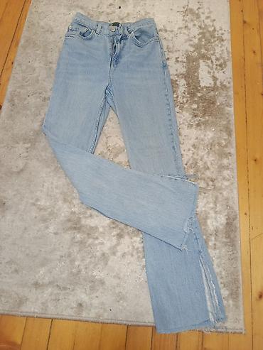 aldo boots: ASOS DESIGN ženske farmerke – svetlo plave, široke nogavice sa — 4
