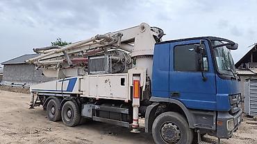 Бетононасосы: Бетононасос, Mercedes-Benz — 3