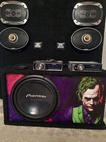 Mikrofonlar: Yeni Pioneer Kolonka, Növ - Akustik, rəng - Qara