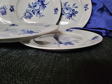 Kuhinjski setovi: Deseetni bohemija porcelan tanjiri iz 90ih.god. Desertni bohemijini — 7