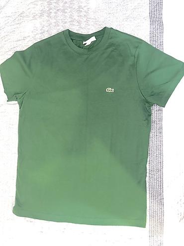 lacoste original: Мужская футболка, S, Lacoste, Новый, цвет - Зеленый — 2