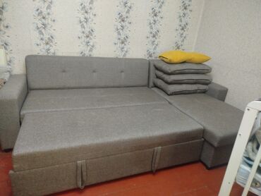 эксклюзивная деревянная мебель: Угловой диван, With storage boxes, Двуместный