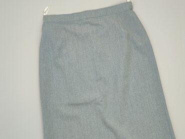 błękitna spódnice plisowane: Skirt, XL (EU 42), condition - Good