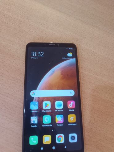 telefon ayfon 6: Xiaomi Mi Max 3, 64 ГБ, цвет - Черный, 
 Сенсорный, Отпечаток пальца, Две SIM карты