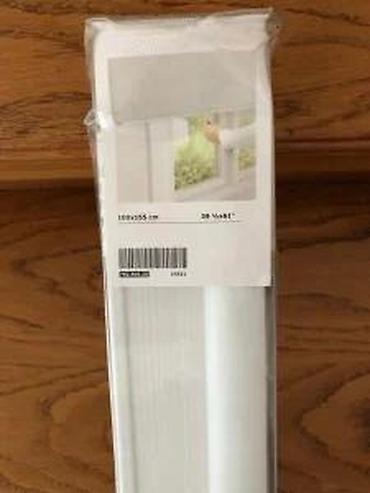 Zavese i draperije: IKEA HOPPVALS ćelijasta roletna – bela, 100x195 cm - Tip — 13