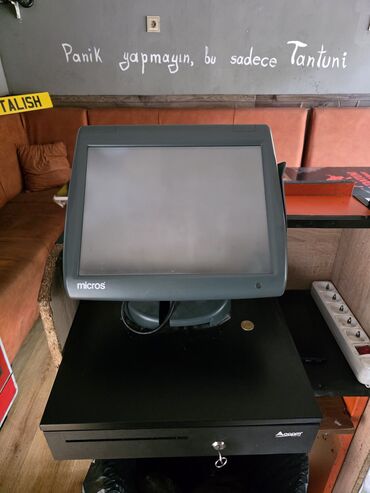 Avadanlığın icarəsi: POS sistemi dəsti - Ekranlı POS terminal: Micros brendi, toxunma