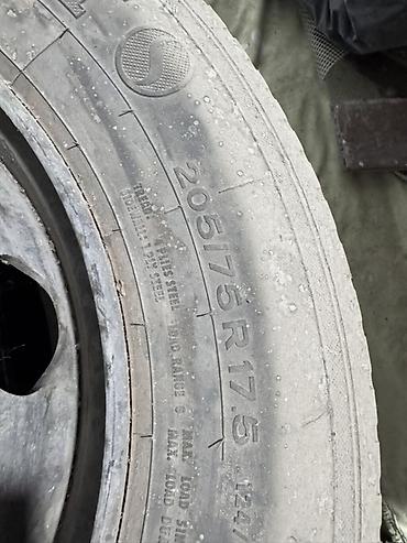 Колесо (грузовое/легкогрузовое) в сборе: стальной диск + шина 205/75 — 2