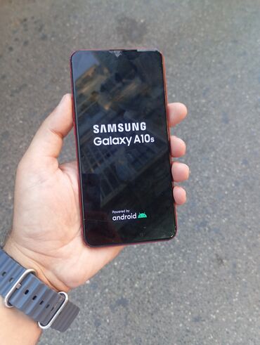 Telefon ehtiyat hissələri: Samsung Galaxy A10s, 32 GB, rəng - Qırmızı, Qırıq