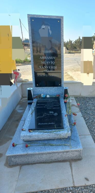 Başqa xidmətlər: Mərmər işləri məzar daşlarının hazırlanması.çatdırılma quraşdırılma — 13