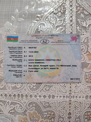 VAZ (LADA): Lada Priora sedan – tünd mavi rəngdə, Azərbaycan nömrə nişanı — 10