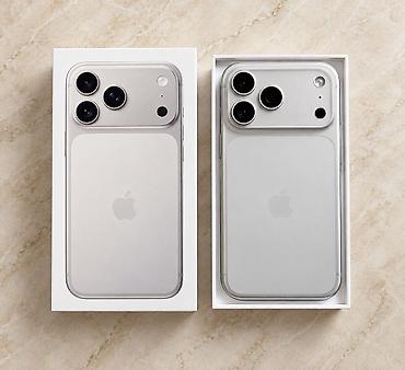 Apple iPhone: IPhone 17 Pro Max, 256 GB, Gümüşü, Barmaq izi, Simsiz şarj, Face ID — 1