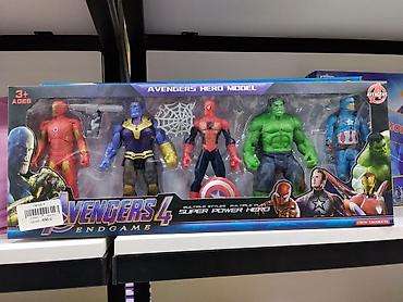 Набор фигурок супергероев Avengers Hero Model / Avengers 4 Endgame. В