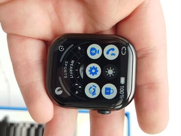 Smart saatlar: İşlənmiş, Smart saat, Sensor ekran, rəng - Qara — 2