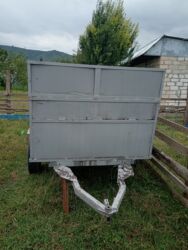 титановые диски на спринтер: Yüngül qoşqu (trailer) - Korpus: tam metall konstruksiya, yüksək