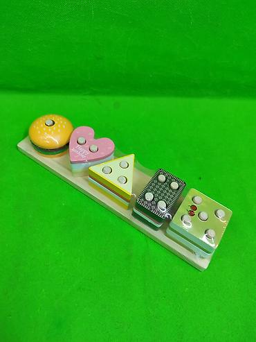 Другие товары для детей: Игрушки деревянные пирамидки для развития ребенка в ассортименте🌟 — 2