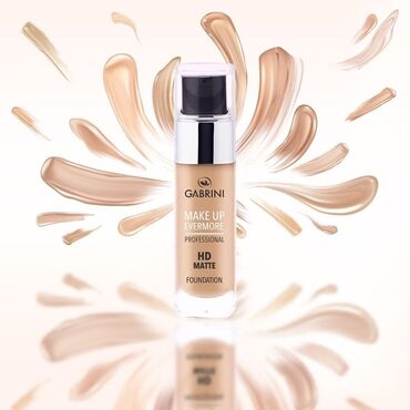 силиконовые маски: Тональный крем GABRINI MAKE UP EVERMORE PROFESSIONAL HD MATTE