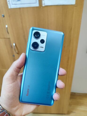 Xiaomi: Xiaomi Redmi Note 12 Pro+ 5G, 256 GB, rəng - Mavi, 
 Sensor, Barmaq izi, İki sim kartlı