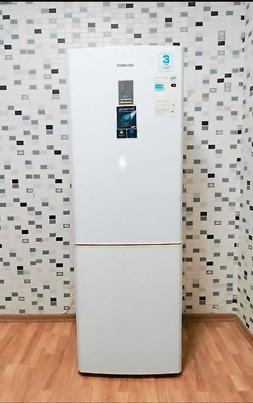 İşlənmiş 2 qapılı Samsung Soyuducu Satılır, rəng - Ağ, Dispenserli