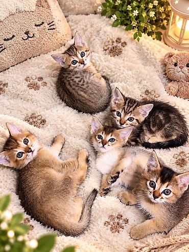 бурманские котята: Котята Абиссинские — 1