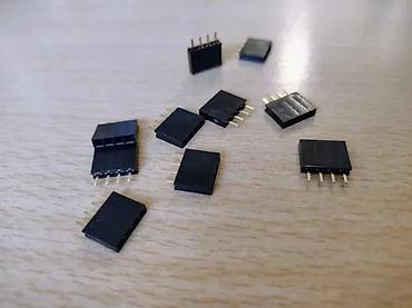 i5 2450m: KONEKTOR ZA LEMLJENJE 1X4 PIN 2.54 ŽENSKA LEMNA LETVICA SET | Lemna — 3