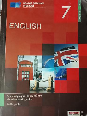 manat az: Məhsul: “ENGLISH” – 7-ci sinif üçün test tapşırıqları kitabı — 1