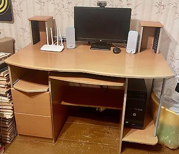 dırnag stolu: Ofis/iş masası - Material: laminat səthli taxta (məlumata əsasən — 3