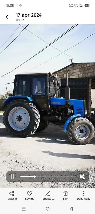kompressor satisi: Traktor mtz 89.2 satılır. İli 2018. 5944 moto saat. Hər şeyi zavoddu — 3