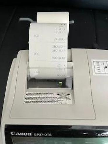 Druga oprema za računare i laptopove: Canon BP37-DTS Bubble Jet računarski kalkulator sa štampom - — 12