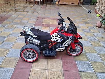 uşaq maşnı: Uşaq üçün elektrikli üçtəkərli motosiklet (adventure tərzi) - Korpus — 2