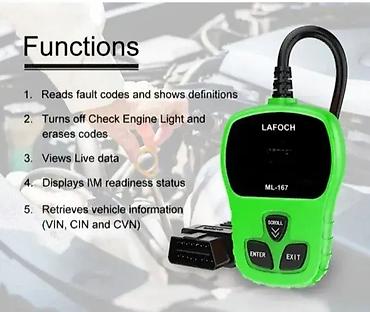 gps za vozila: Dijagnostika za auto ML-167 Profesionalni OBD2 skener za brzu i — 1