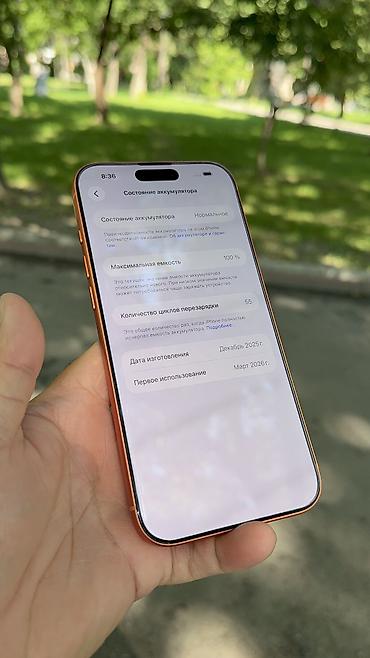 Apple iPhone: IPhone 17 Pro Max, Б/у, 1 ТБ, 100 % — 14