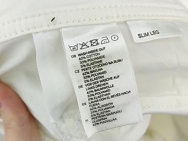 spodnie od h: H&M, Spodnie materiałowe damskie, rozmiar L — 6