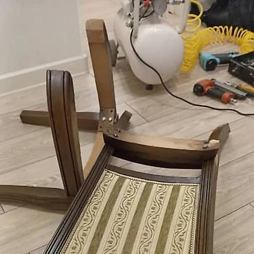 Ремонт, реставрация мебели: Ремонт перетяжка стульев, кресло, кушетки, кровати, диваны, ремонт — 7