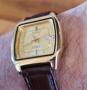 3d saat: Seiko 5 avtomatik qol saatı - Model: Seiko 5 (Made in Japan qeydli) - — 1