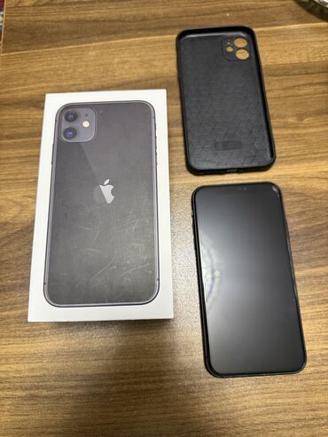 Apple iPhone: IPhone 11, 128 GB, Black Titanium, Face ID, Sənədlərlə