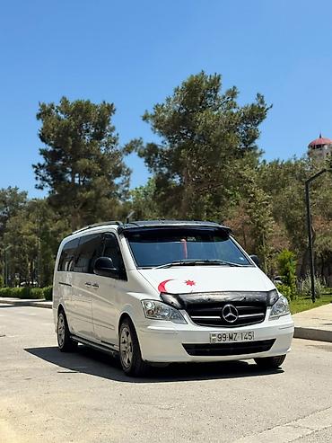 disk ve tekerler type 1: Mercedes-Benz Vito miniven - Kuzov: ağ rəng, aerodinamik body-kit və — 2