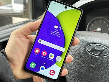 samsung a5: Samsung Galaxy A52, Б/у, 128 ГБ, цвет - Черный, 2 SIM — 2