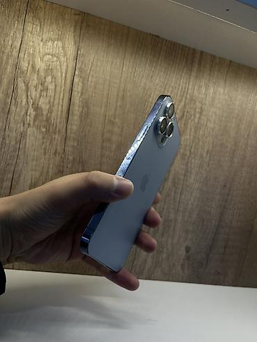 ıphone 12 pro max: IPhone 13 Pro Max, Б/у, 128 ГБ, Sierra Blue, Зарядное устройство, Защитное стекло, Чехол, В рассрочку, 83 % — 2